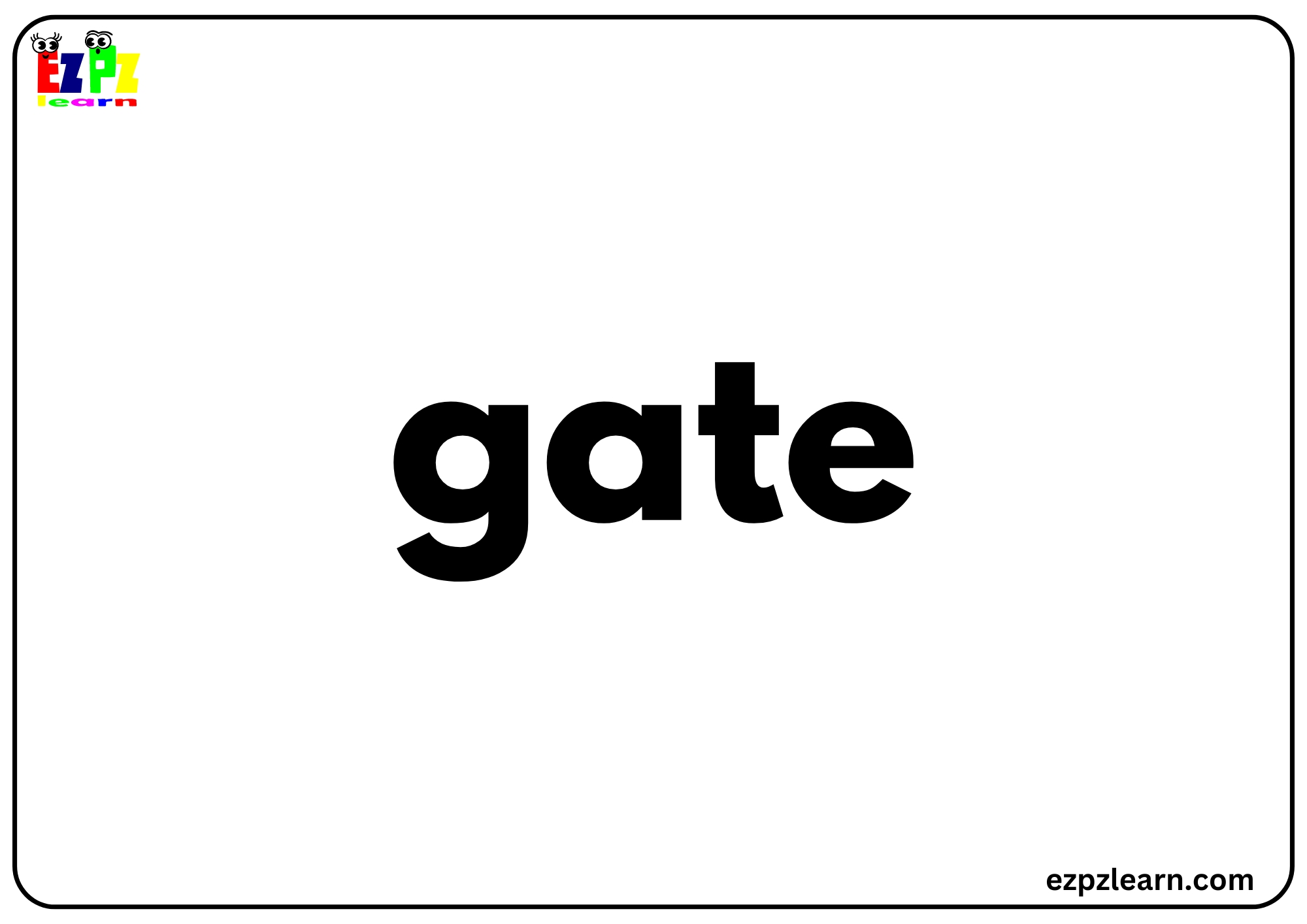 gate